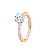 Bijouté Rose Gold Diamond Ring