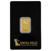 999.9 SwissGold Minted Bar - 5 grams