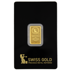 999.9 SwissGold Minted Bar - 5 grams