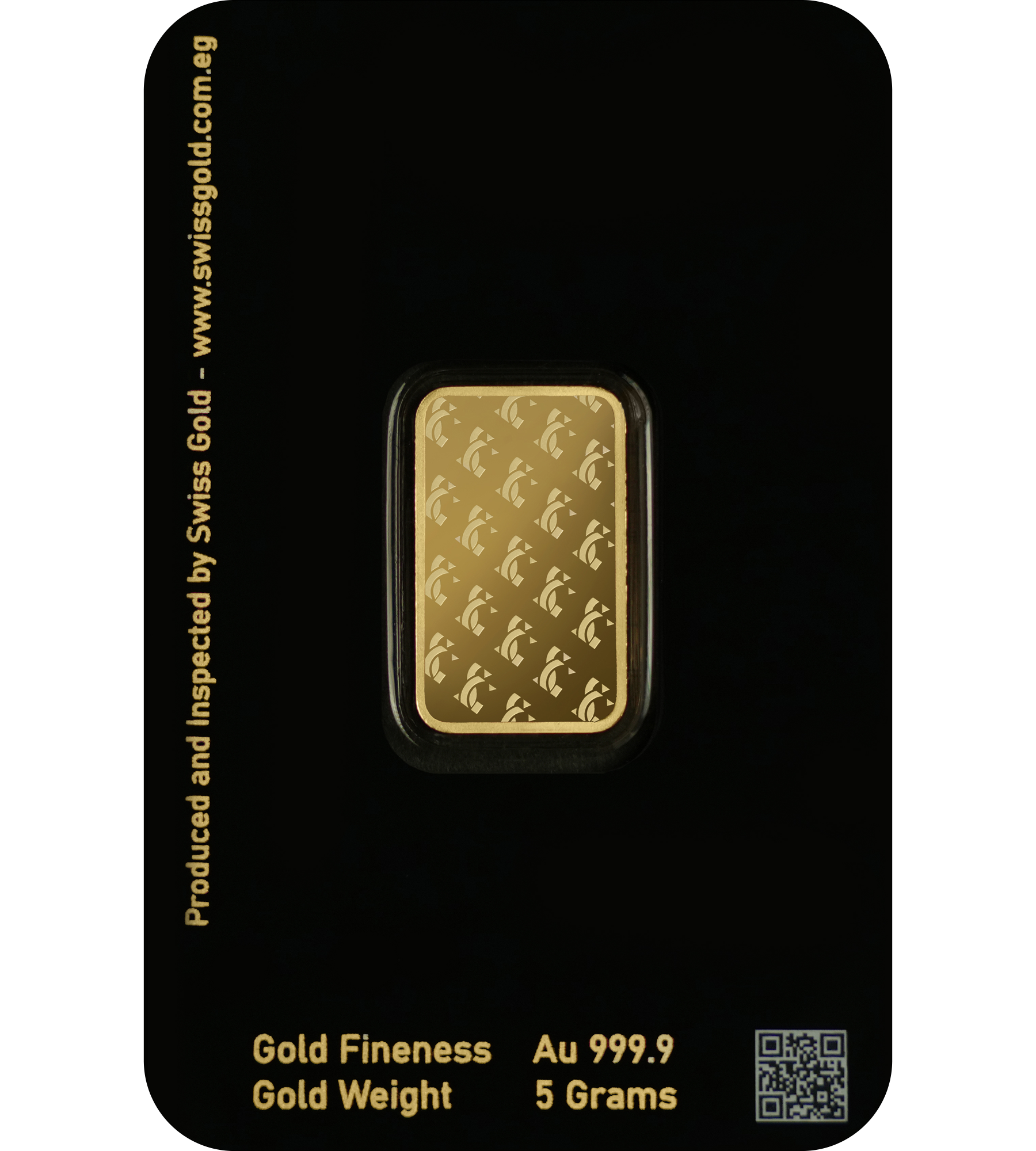 999.9 SwissGold Minted Bar - 5 grams