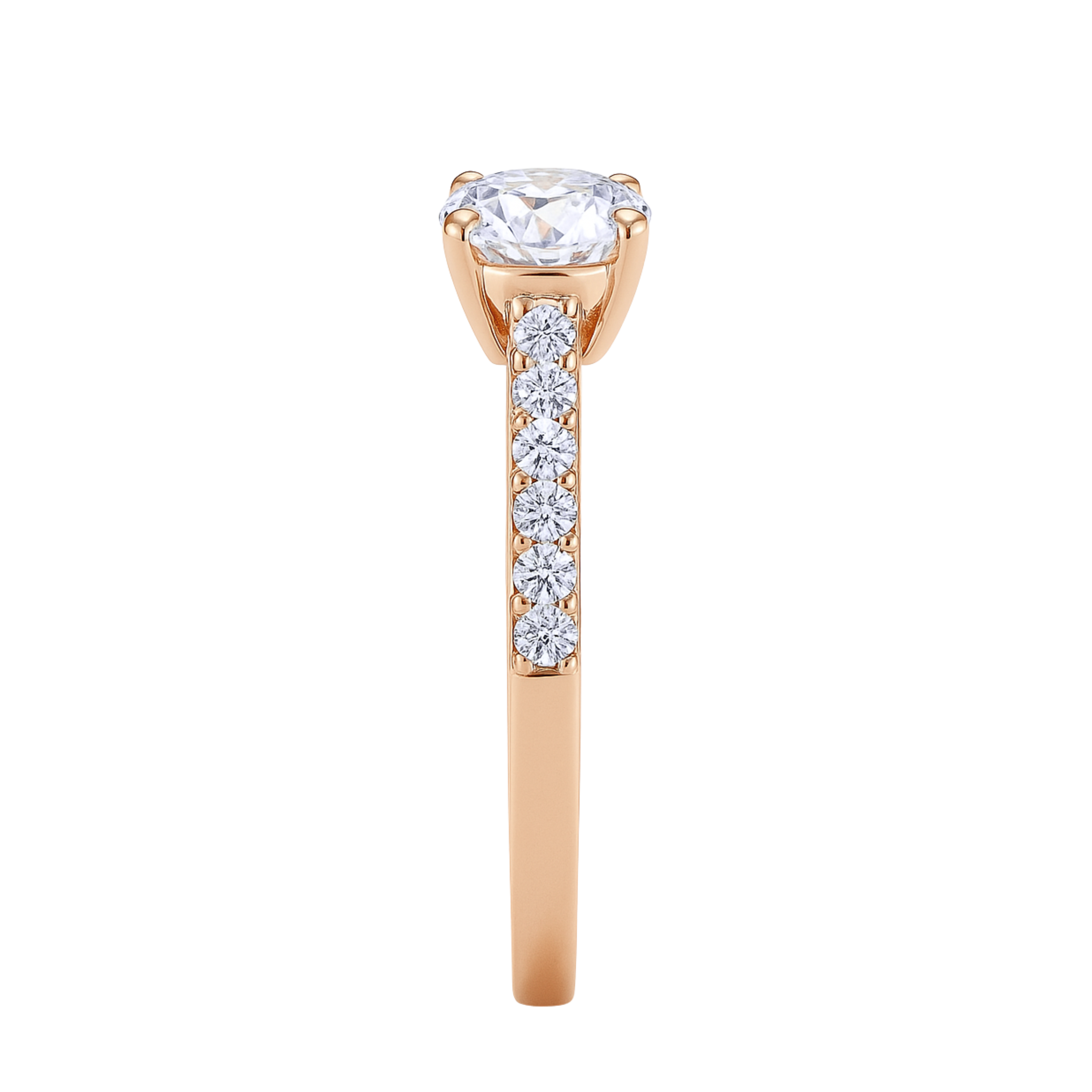 Bijouté Rose Gold Diamond Ring