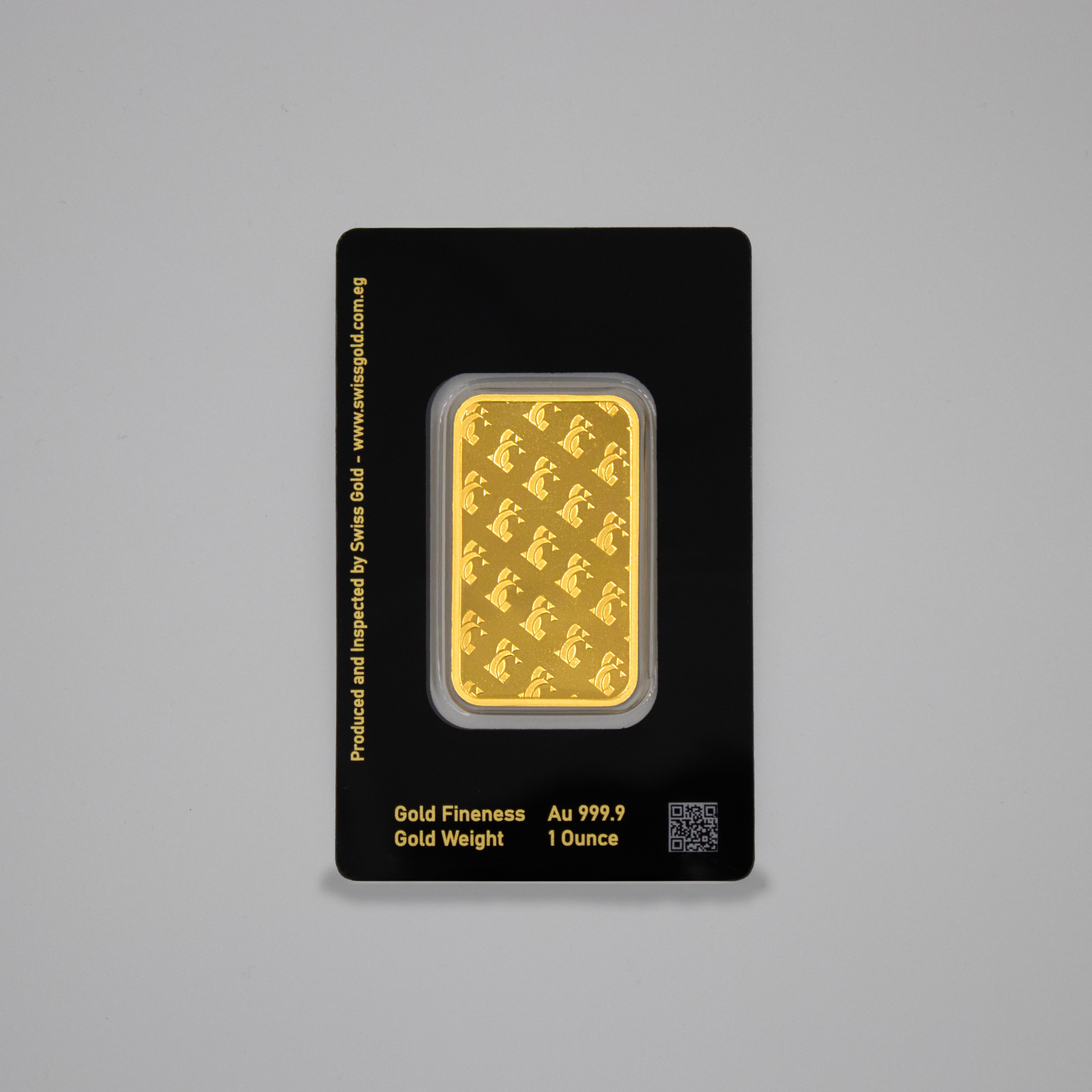 999.9 SwissGold Minted Bar - 1 Ounce