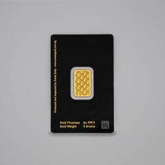 999.9 SwissGold Minted Bar - 5 grams