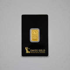 999.9 SwissGold Minted Bar - 5 grams