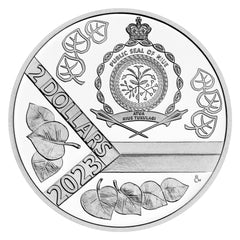 Silver 1 OZ Bullion Coin Czech Lion 2023 with Hologram Proof