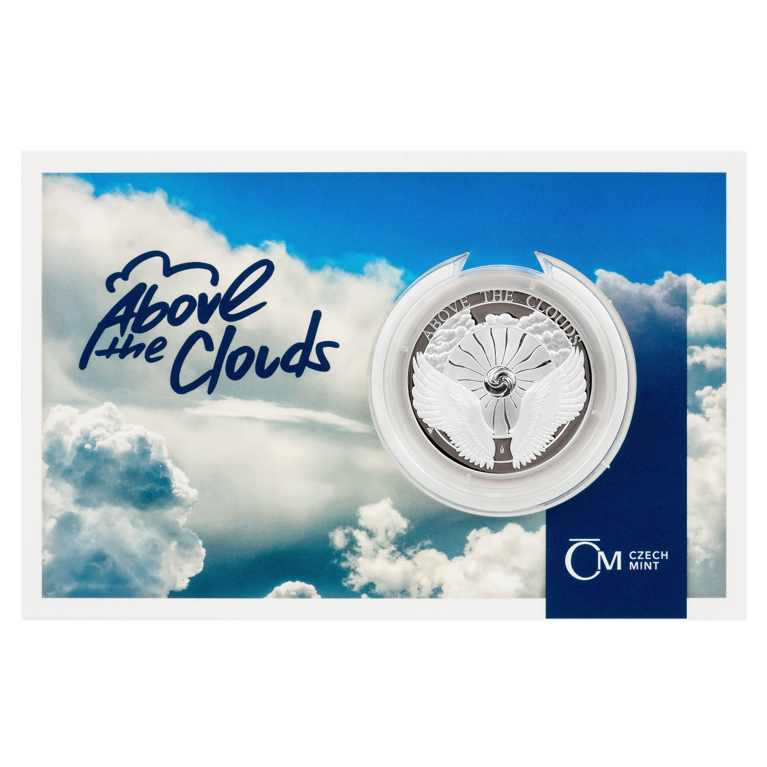 Silver 1 OZ AVIATION COIN ABOVE THE CLOUDS