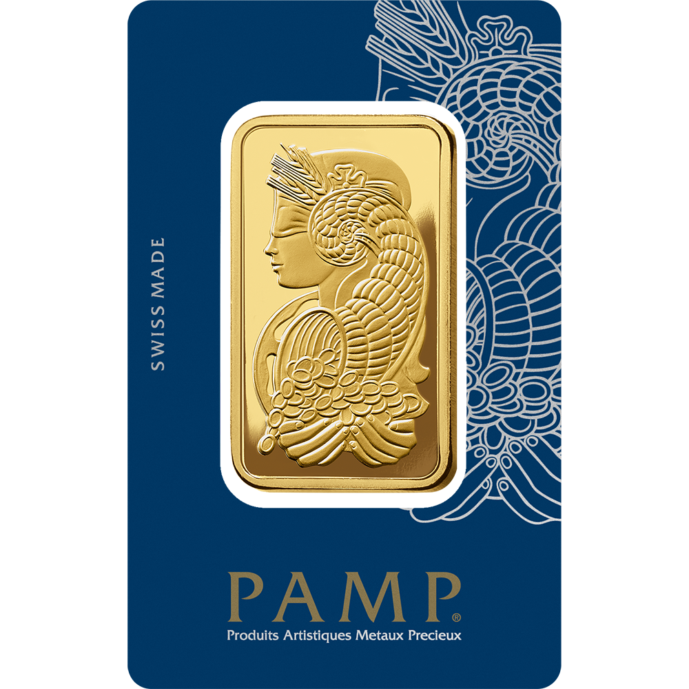 999.9 PAMP Minted Bar - 50 Grams